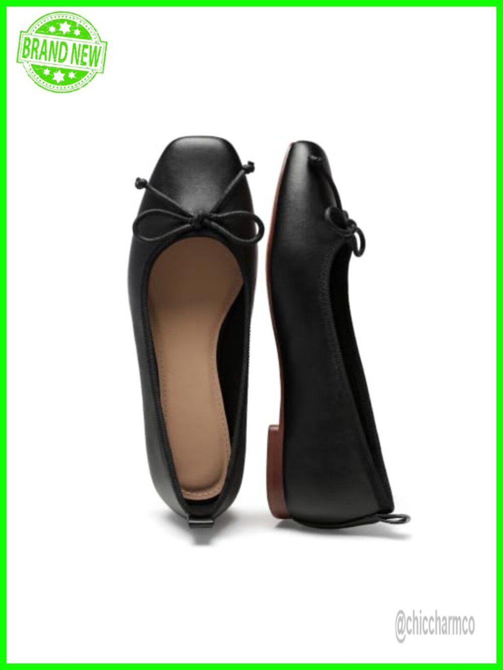 Women's Closed Toe Slip On Ballet Flats Bowknot Comfortable Lightweight Faux